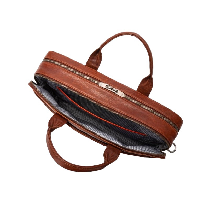 Veľká elegantná pánska kožená taška AA00028