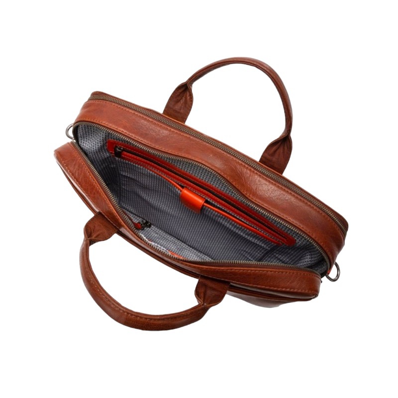 Veľká elegantná pánska kožená taška AA00028