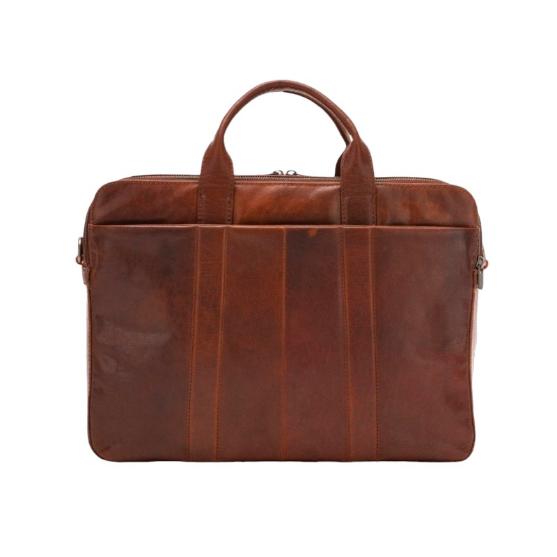 Veľká elegantná pánska kožená taška AA00028