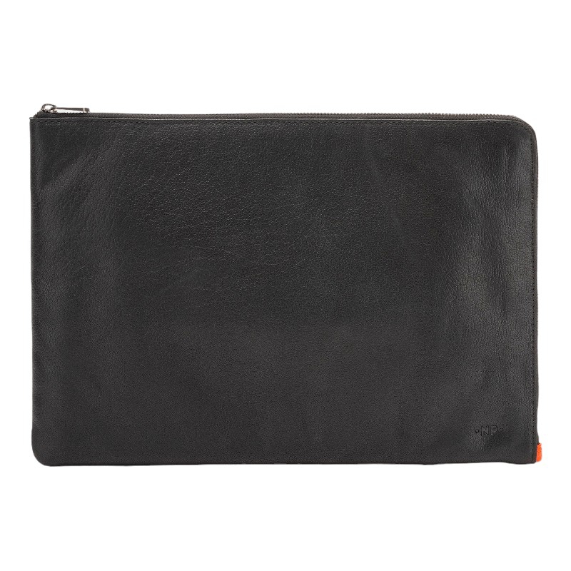 Pánska kožená taška v čiernej farbe AA00026