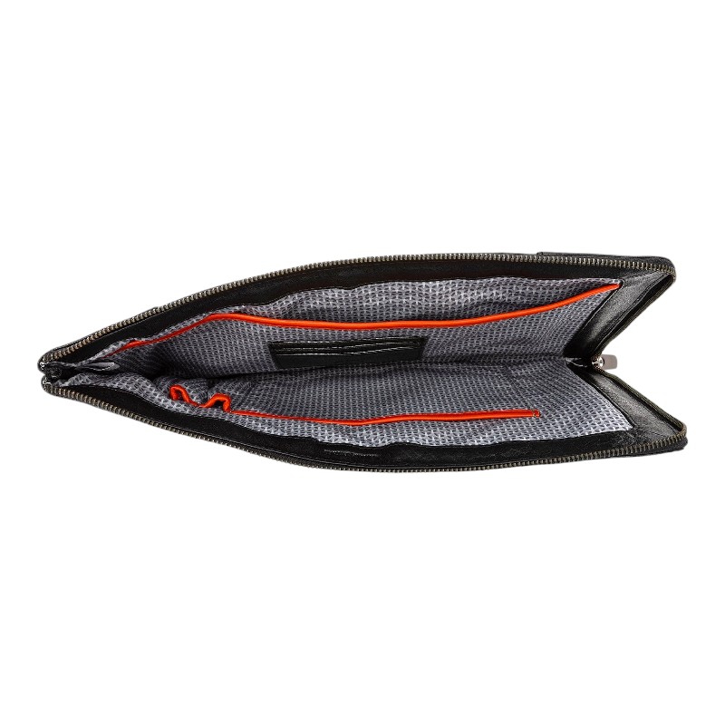 Pánska kožená taška v čiernej farbe AA00026