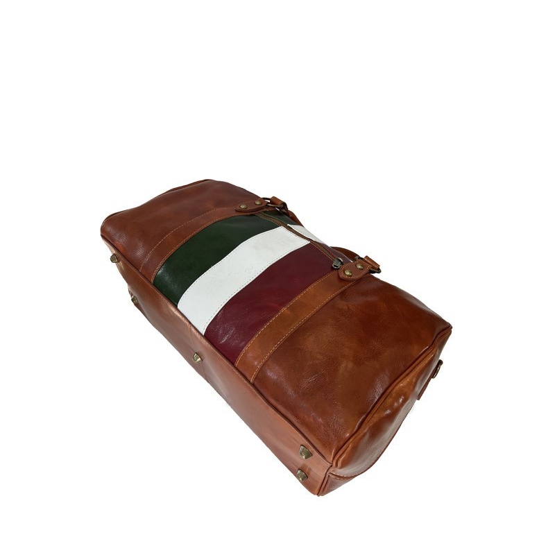 Veľká unisex kožená cestovná taška AA00108