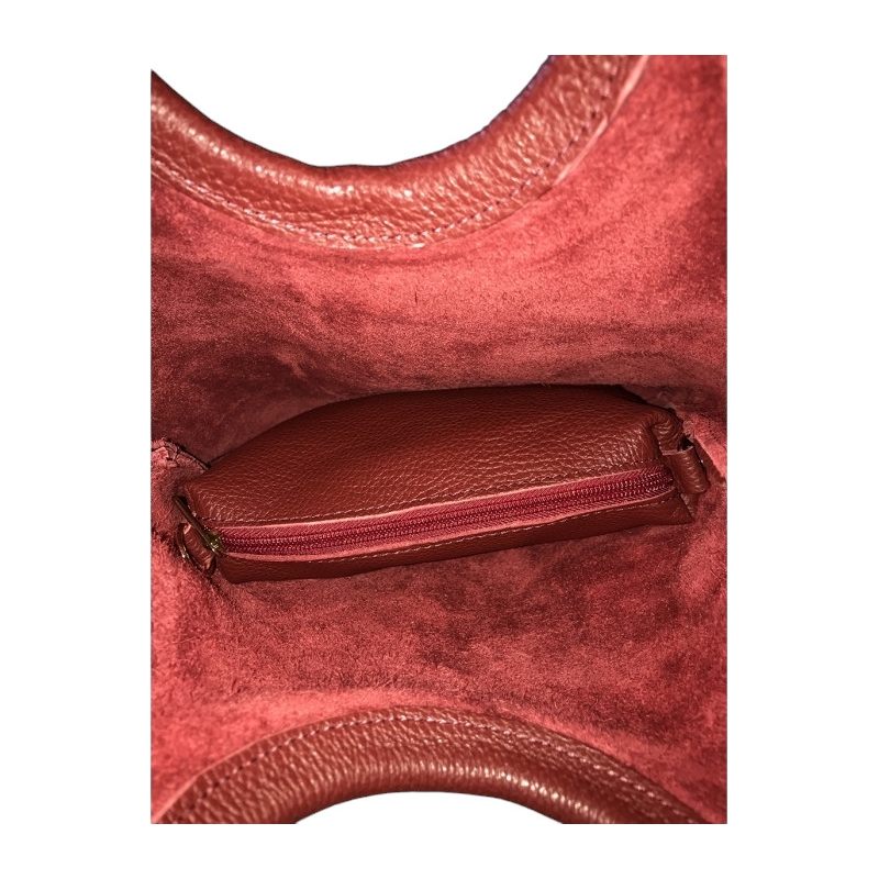 Čierna dámska kožená kabelka AA00331