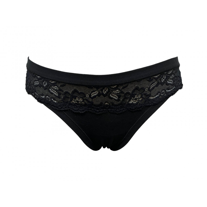 Čierne nohavičky LOVELYGIRL 4727 Black