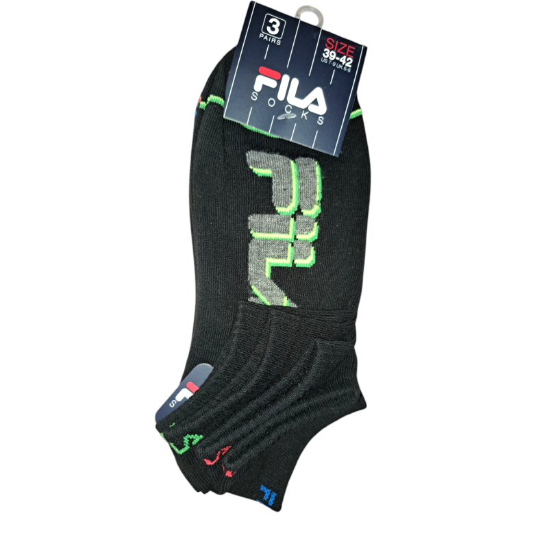 Pánske členkové ponožky FILA 3 páry F2528