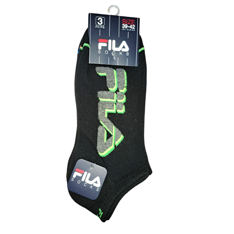 Pánske členkové ponožky FILA 3 páry F2528