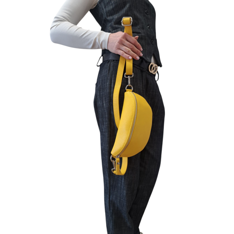 Žltá kožená ľadvinka AA00357