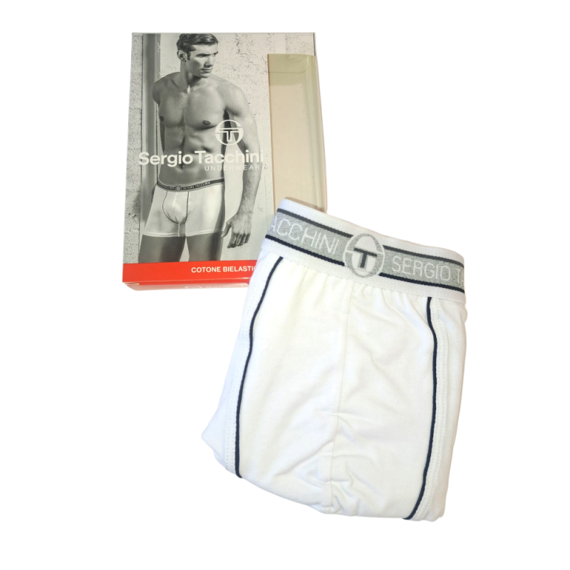 Pánske boxerky Sergio Tacchini 9000 White Grey