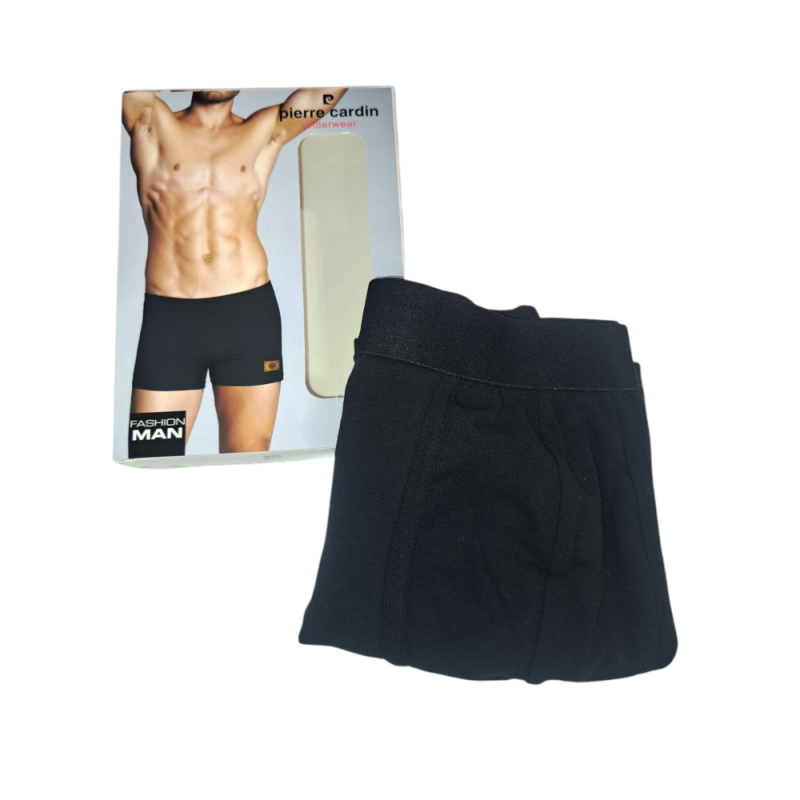 Pánske čierne boxerky Pierre Cardin PCM G127 Black