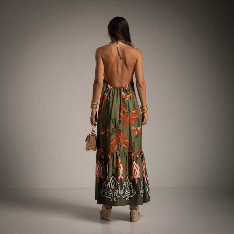 Dlhé bavlnené šaty WA 32